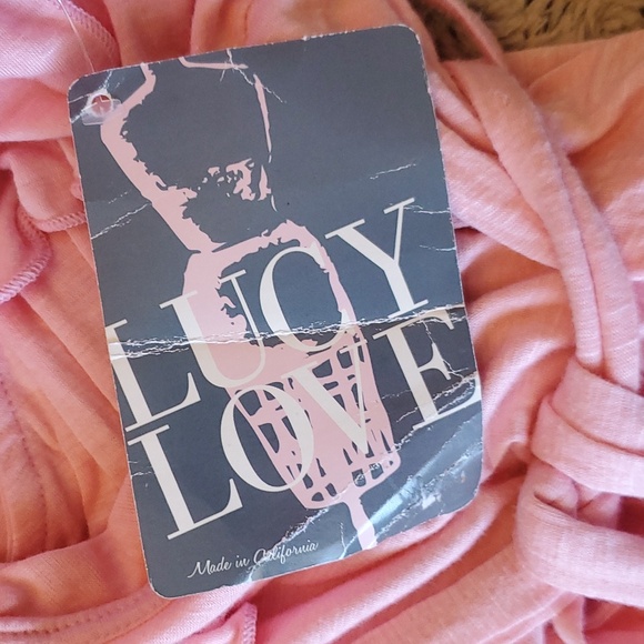 Lucy Love Women's Ruffle Pink Dress - Picture 5 of 7